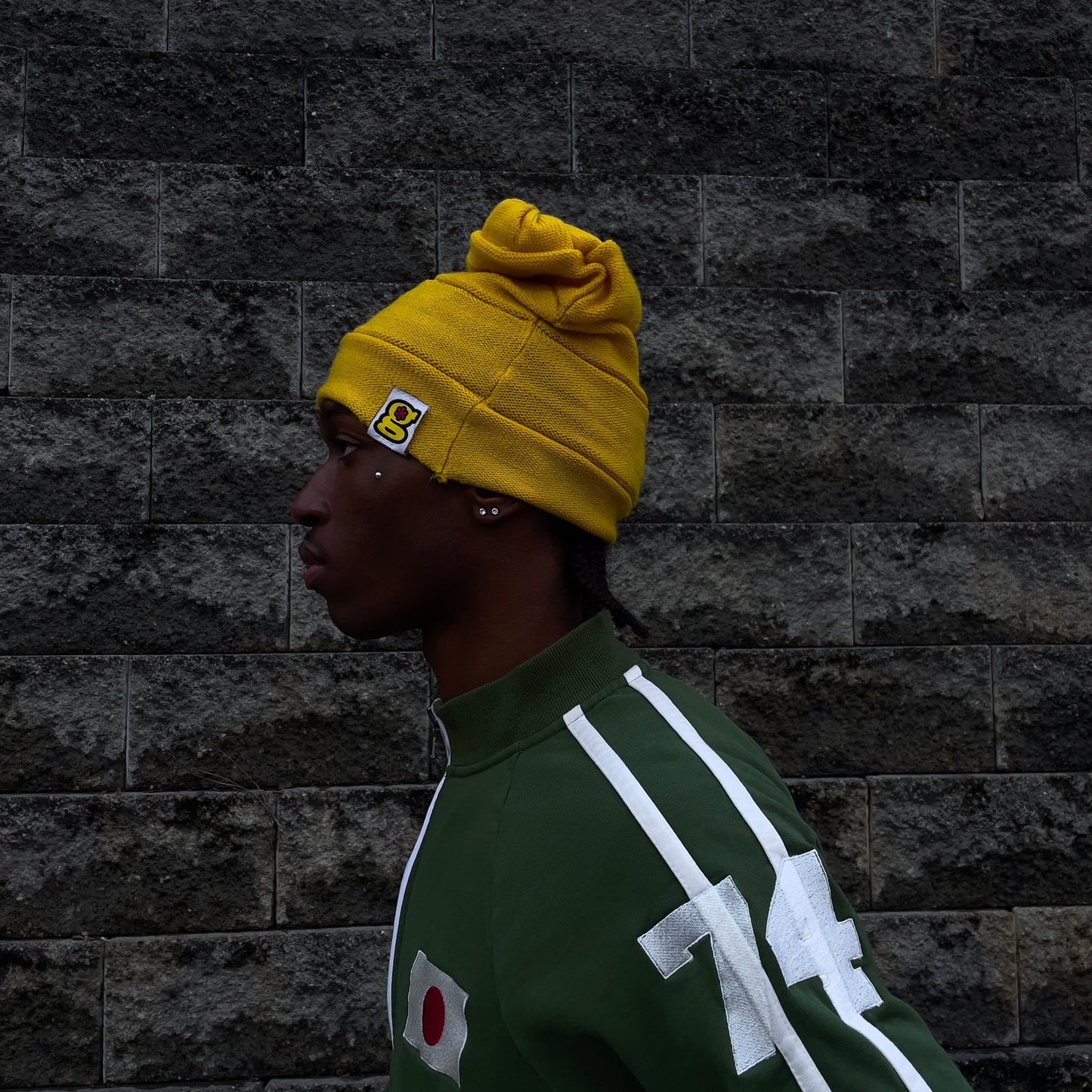 banana slouch beanie