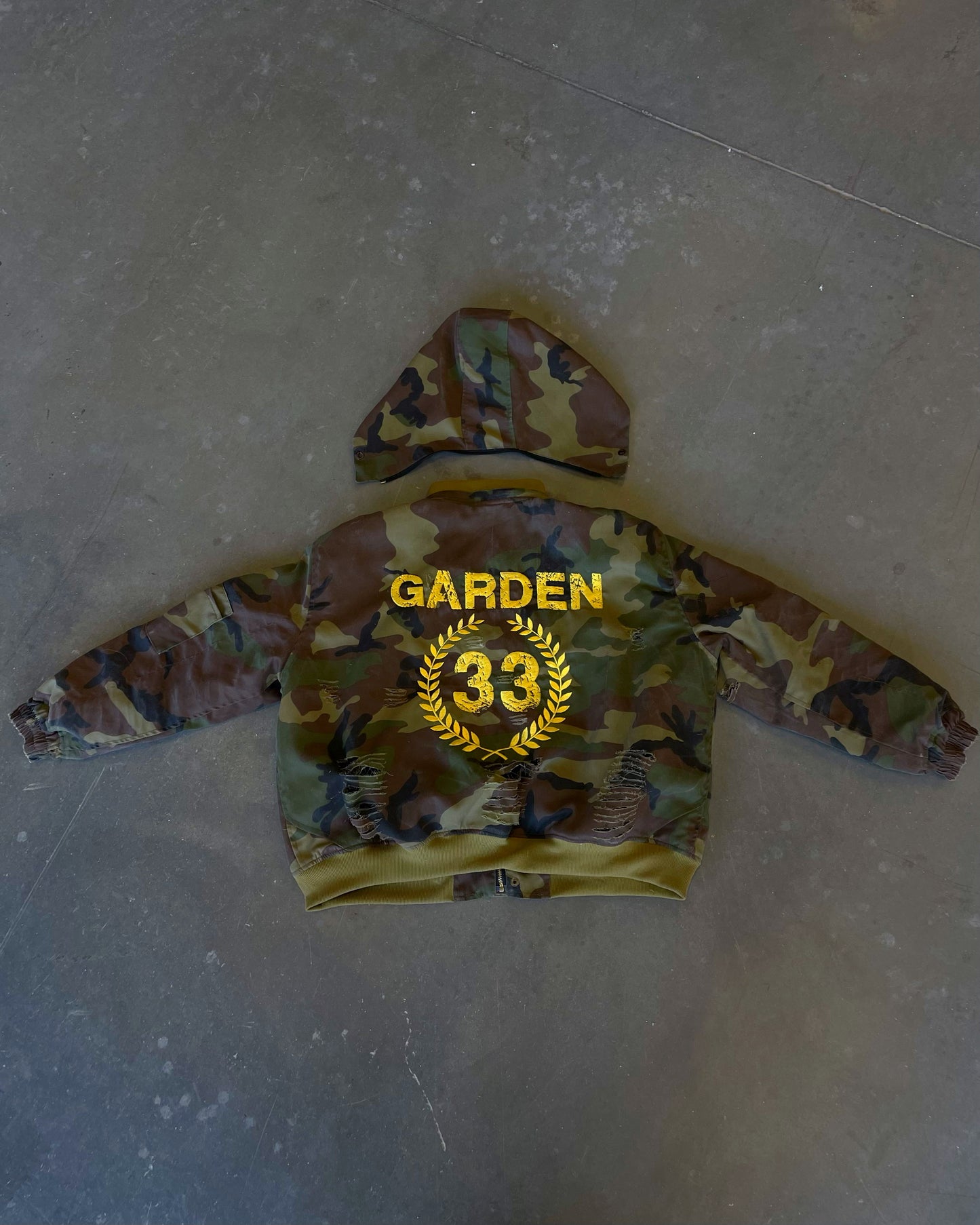 camoflower jacket