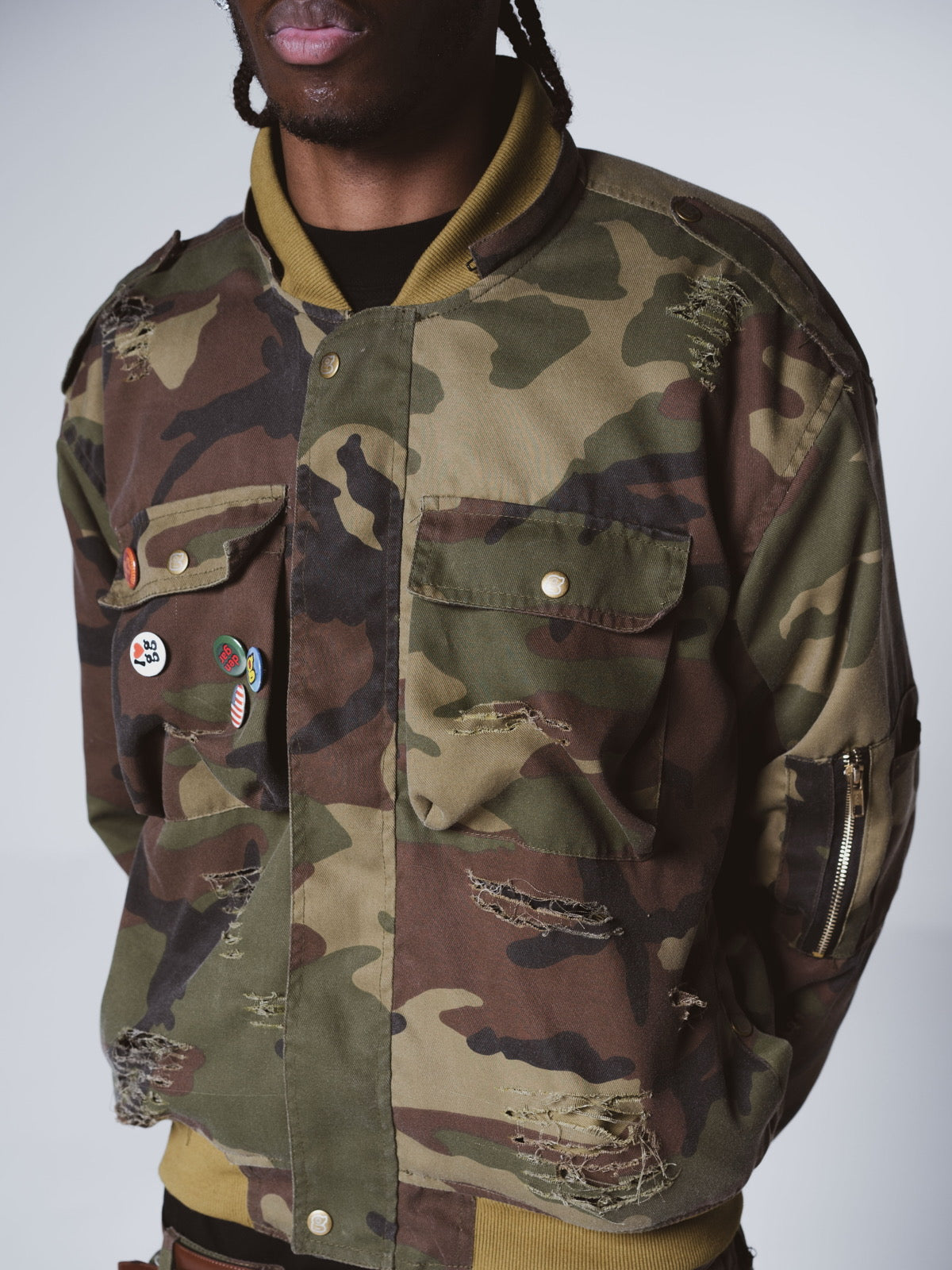 camoflower jacket