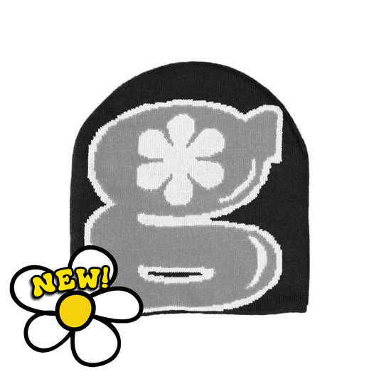 g-flower beanie (black)