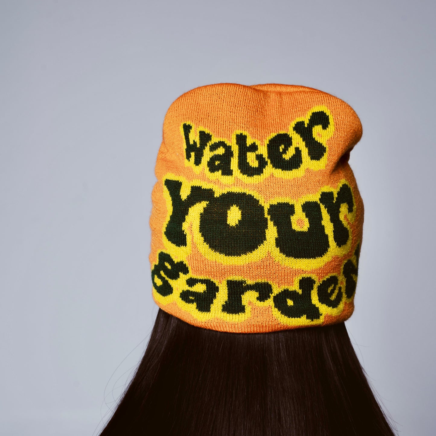 g-flower beanie (orange)