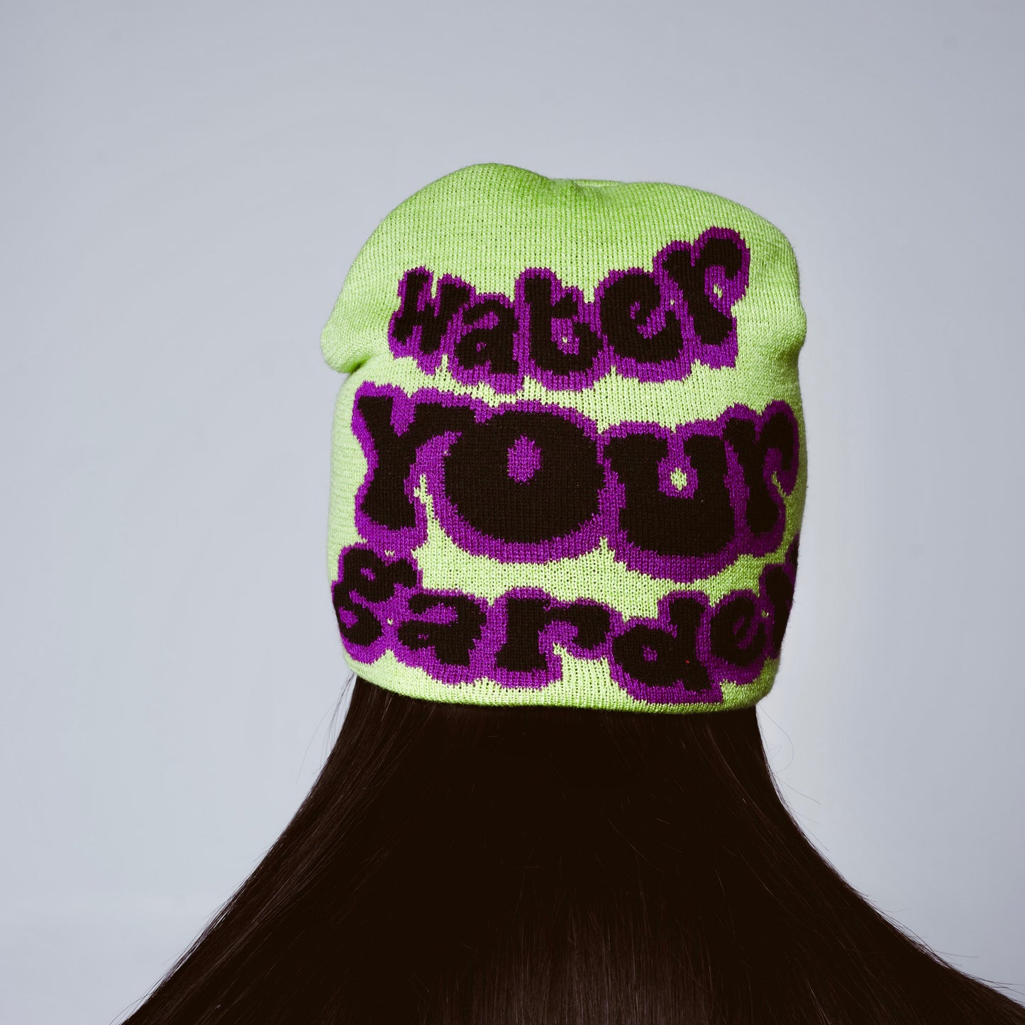 g-flower beanie (green)