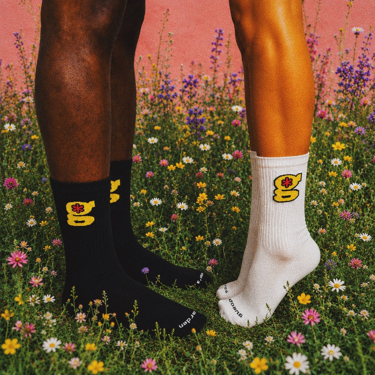garden socks (black)