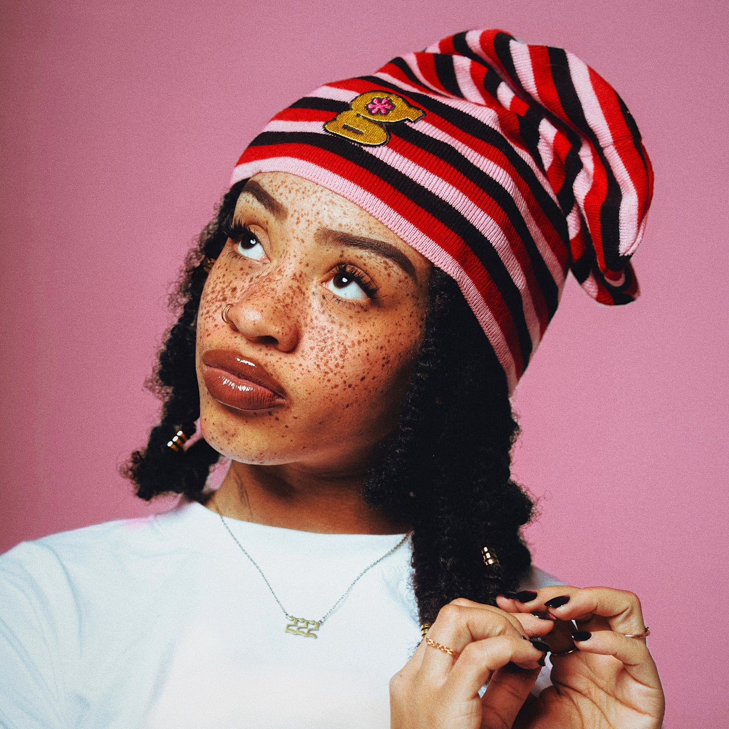 slouchy beanie (sweethearts)