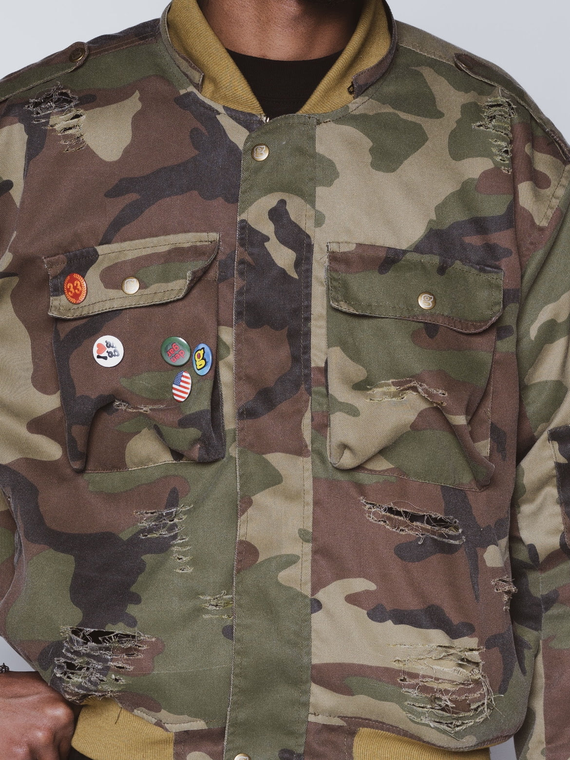 camoflower jacket