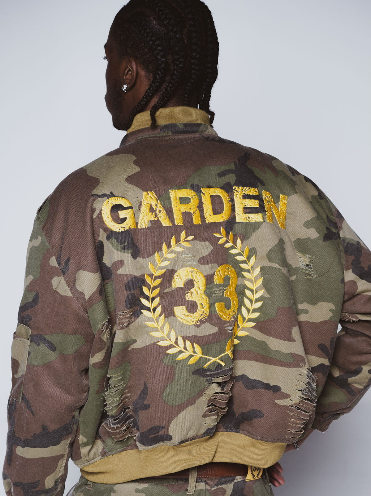 camoflower jacket