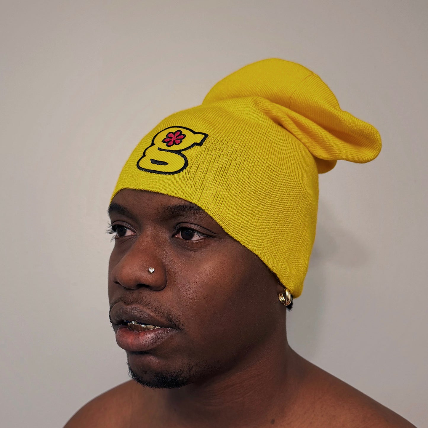 banana slouch beanie