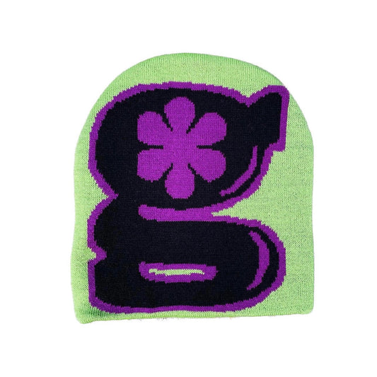 g-flower beanie (green)