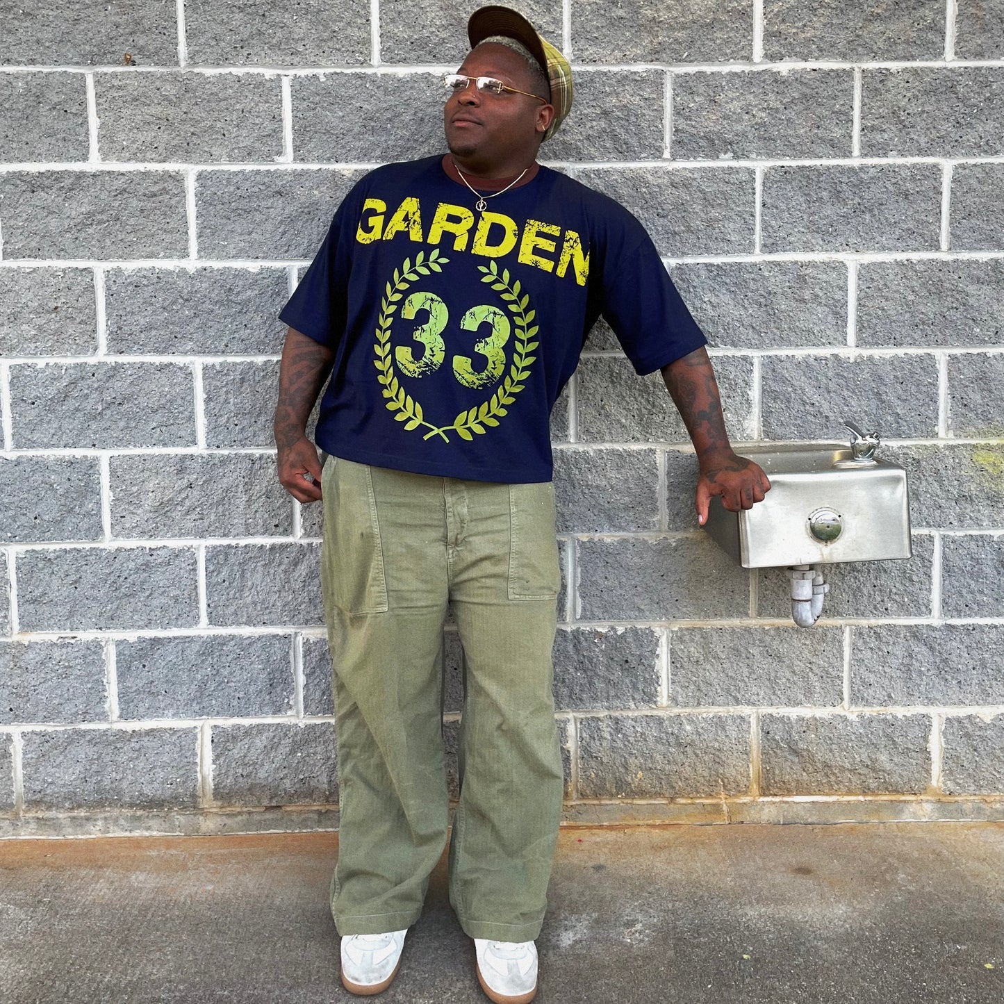 boot camp tee (navy)