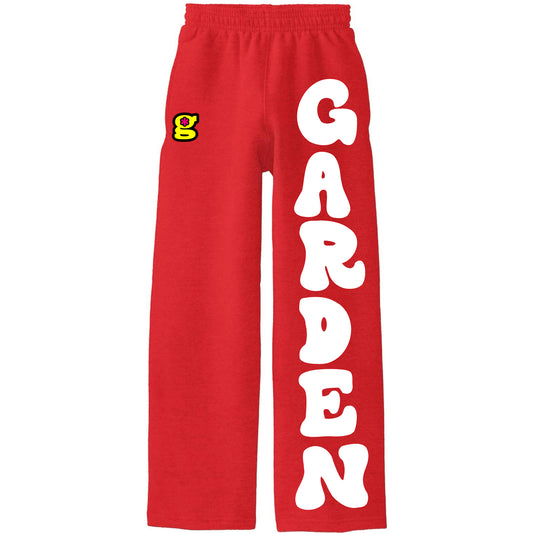 garden sweats (red)