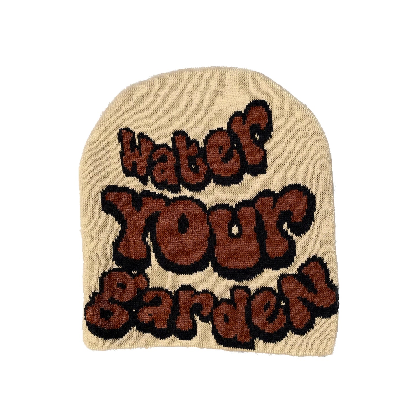 g-flower beanie (mocha)