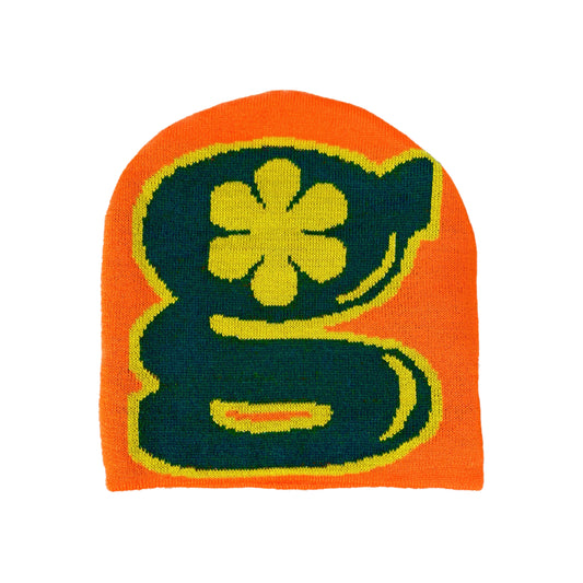 g-flower beanie (orange)