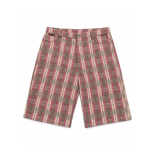 salmon plaid shorts