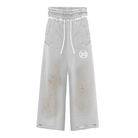 never washed sweatpants