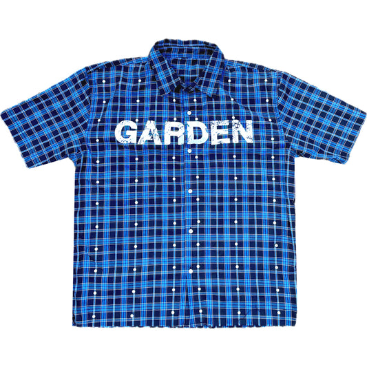 33 gardens button up (blue)