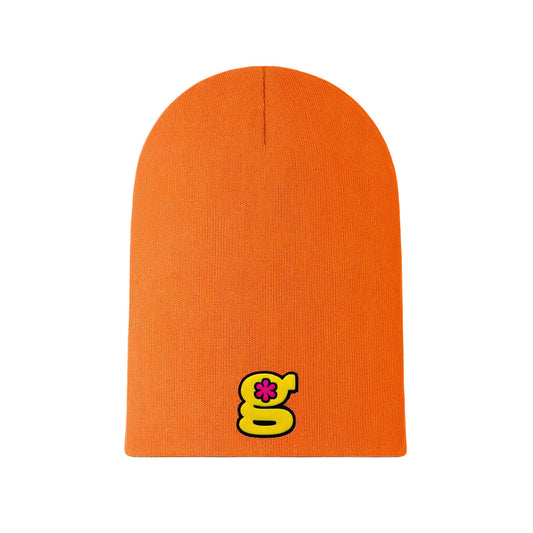 slouchy beanie (orange)