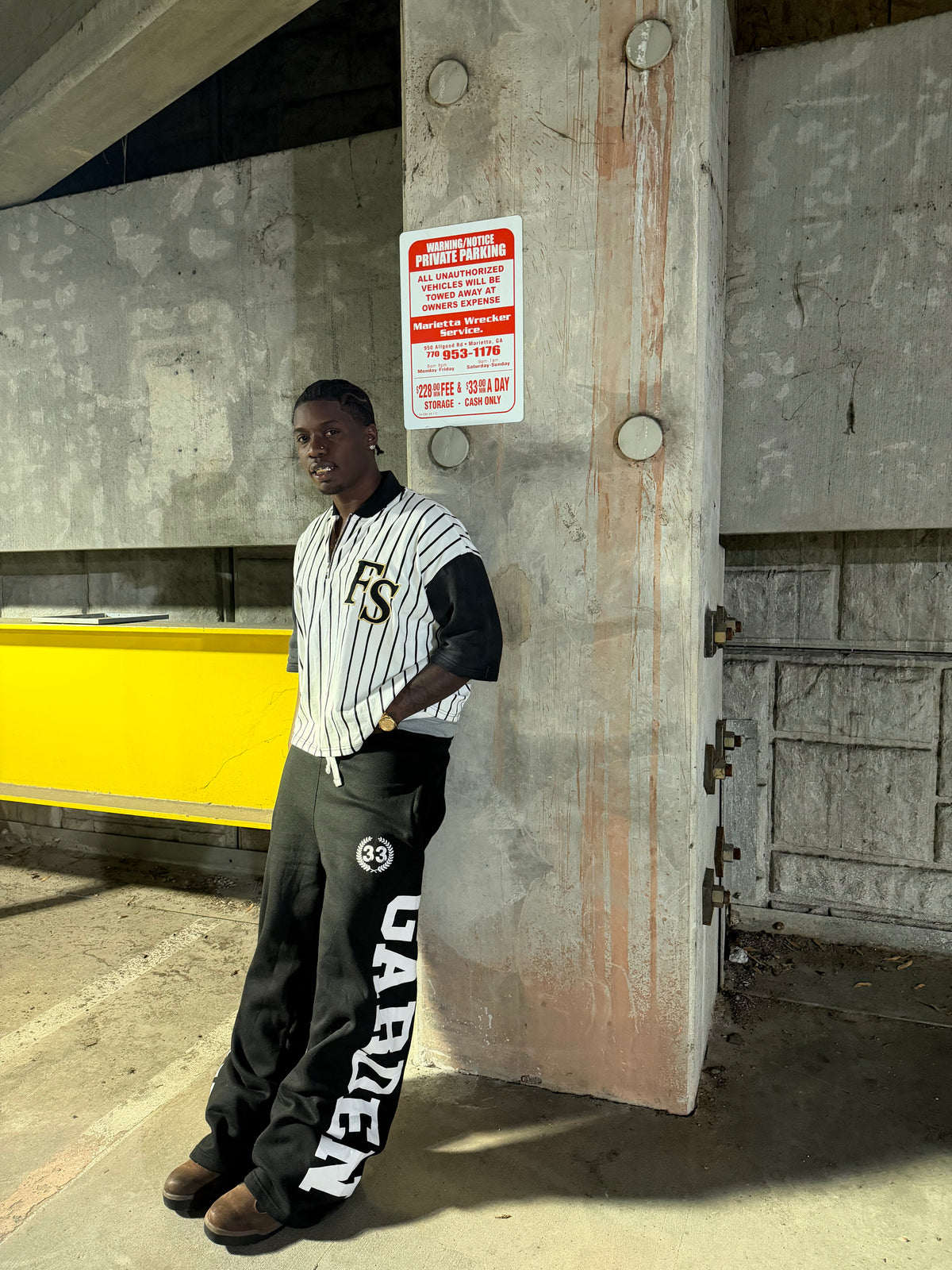 garden sweats (black)