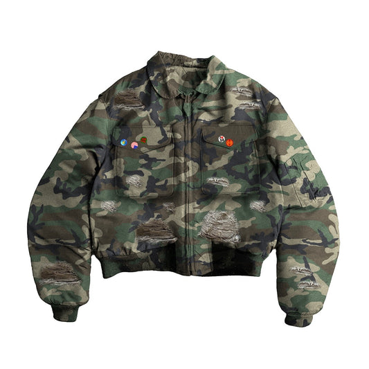 camoflower jacket