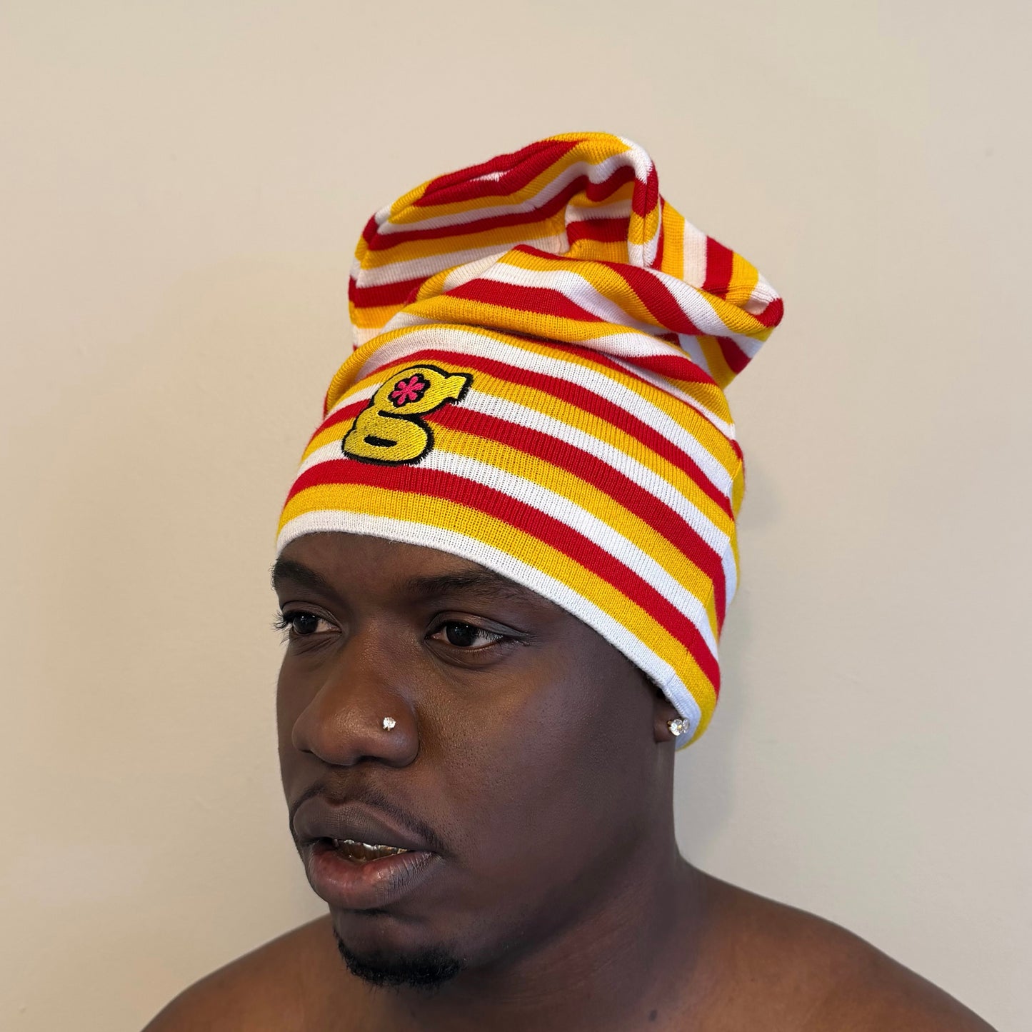 slouchy beanie (chiefs)