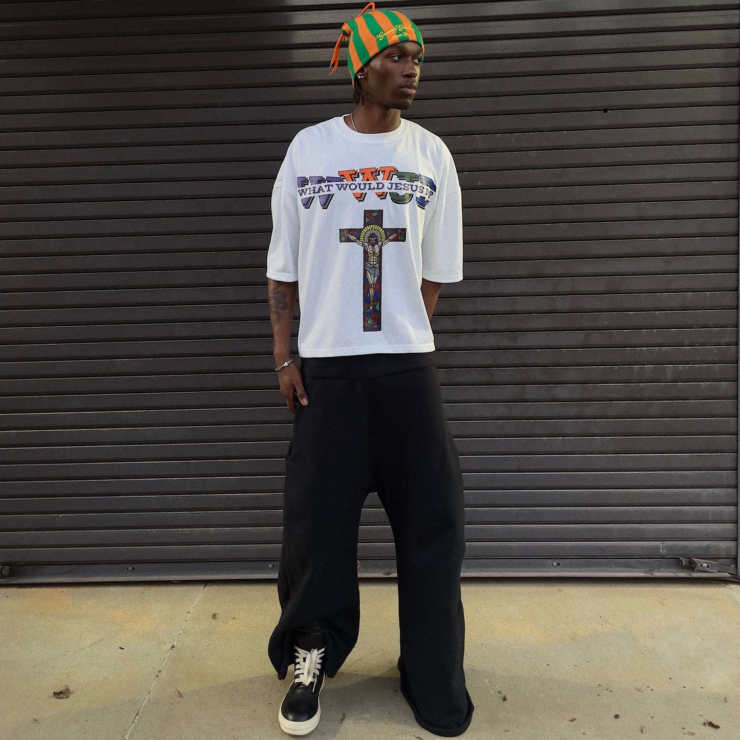 WWJD church camp tee