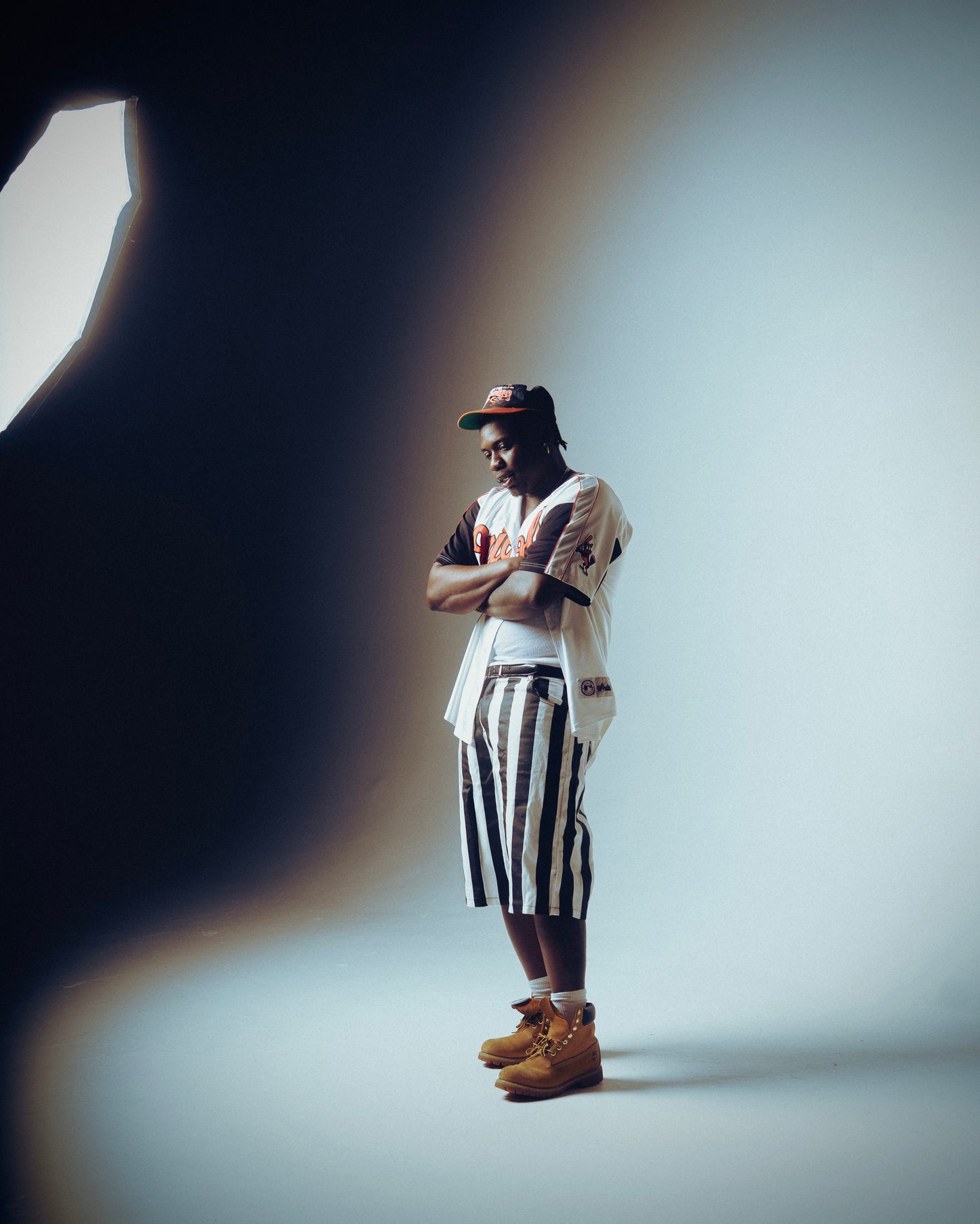 naughty by nature shorts (b/w)