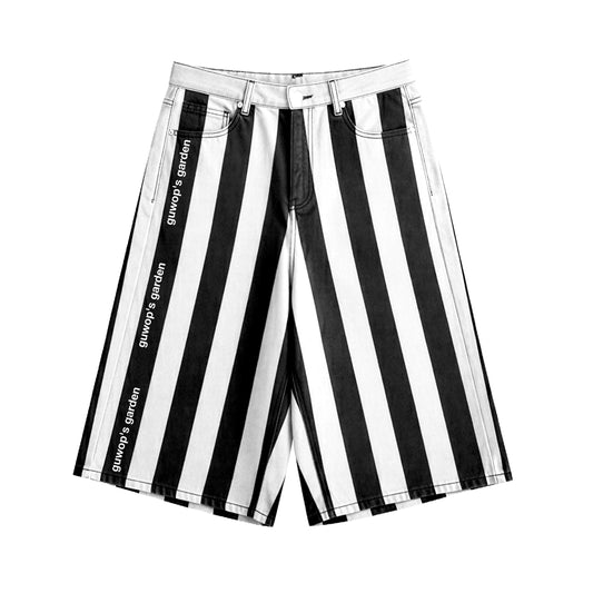 naughty by nature shorts (b/w)