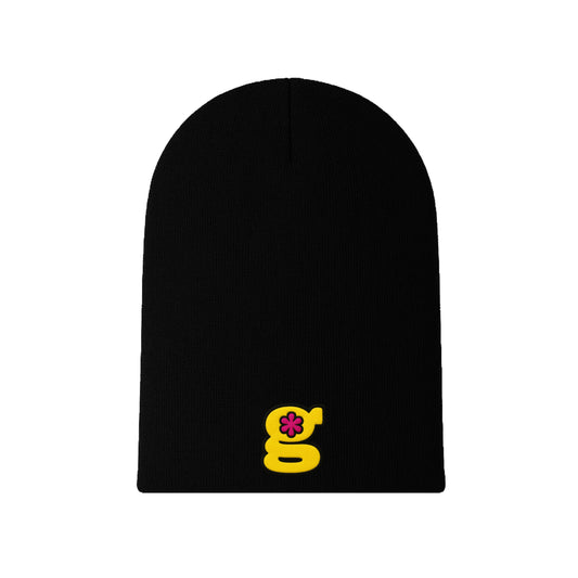 slouchy beanie (black)