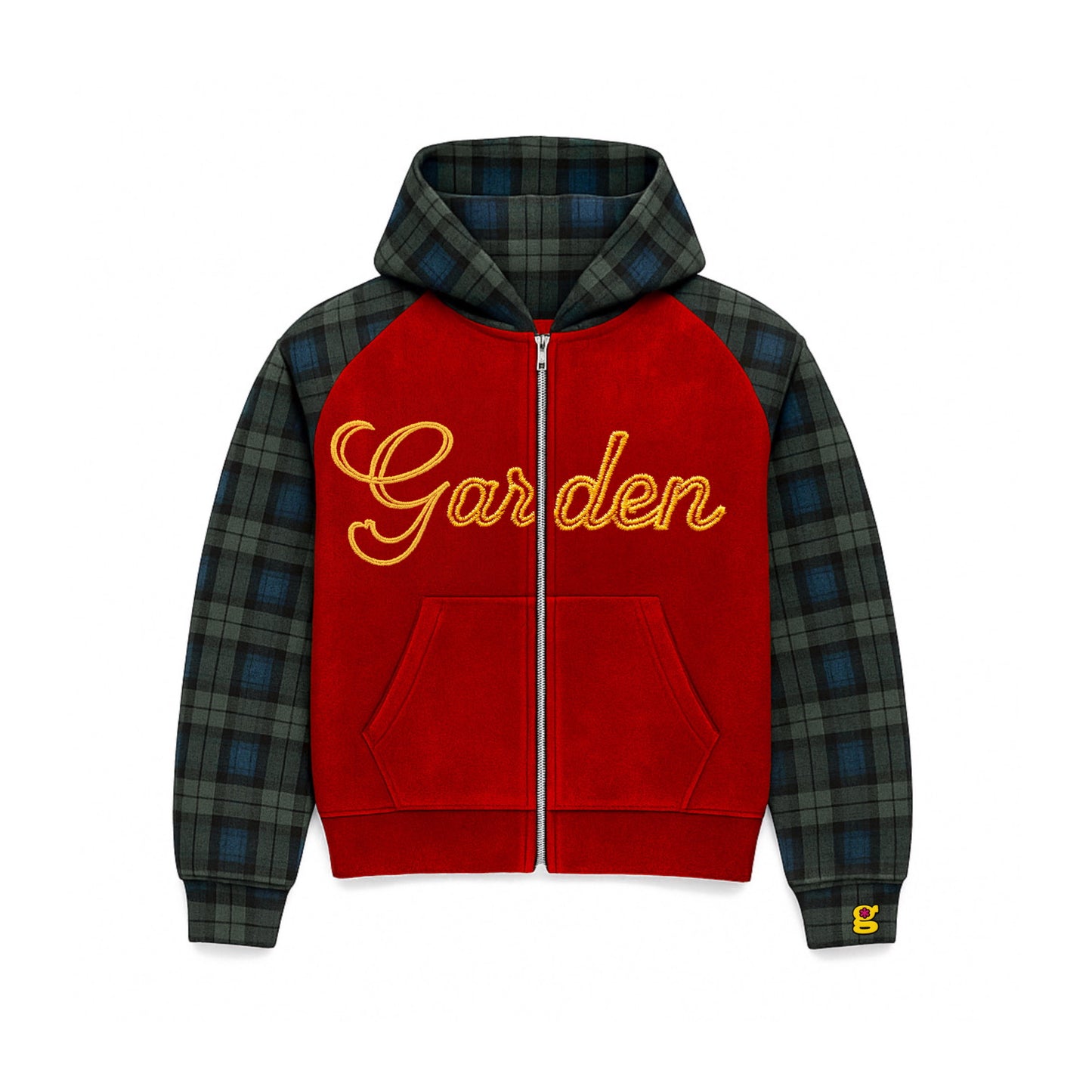 scottish zip up jacket