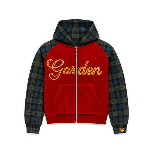 scottish zip up jacket