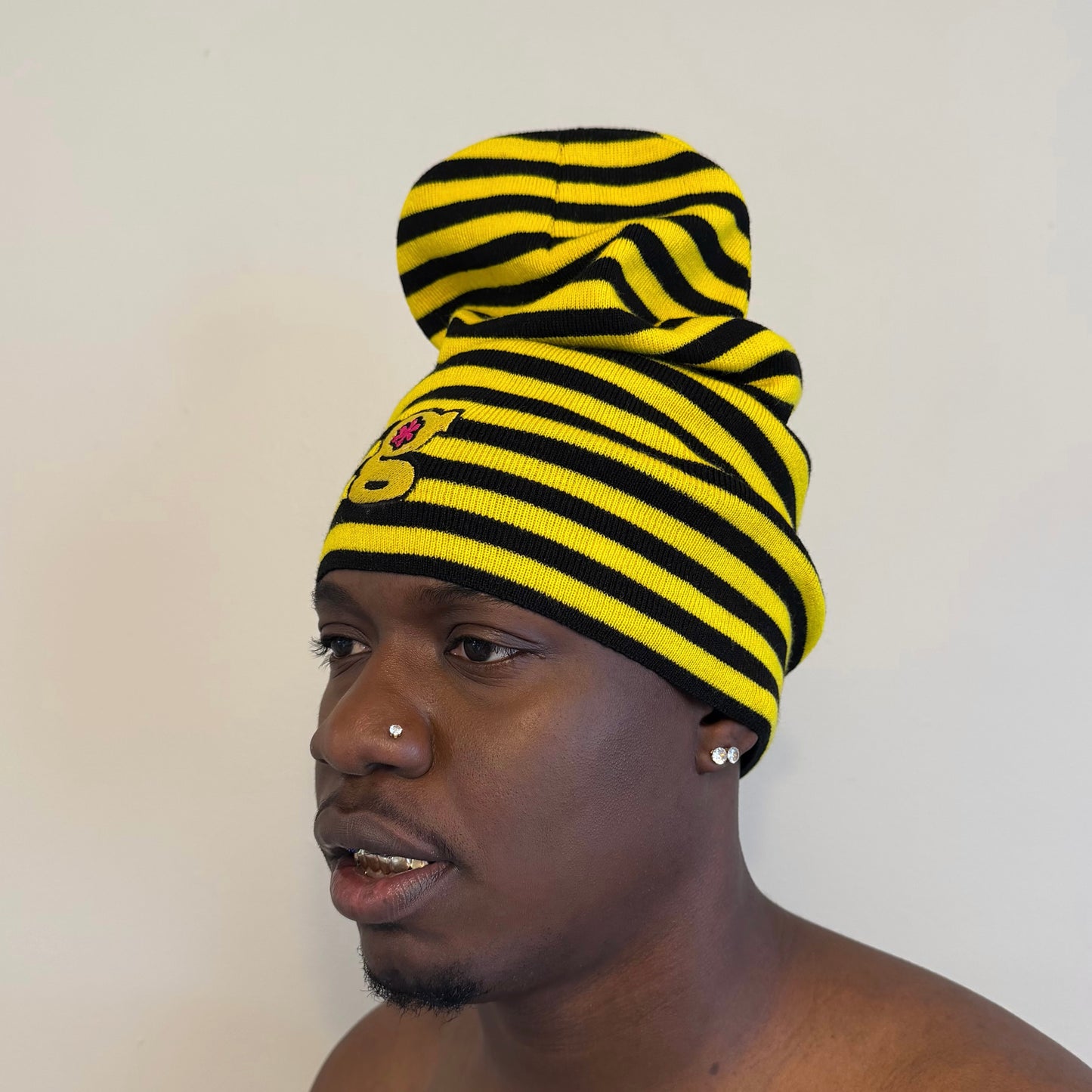 slouchy beanie (steelers)