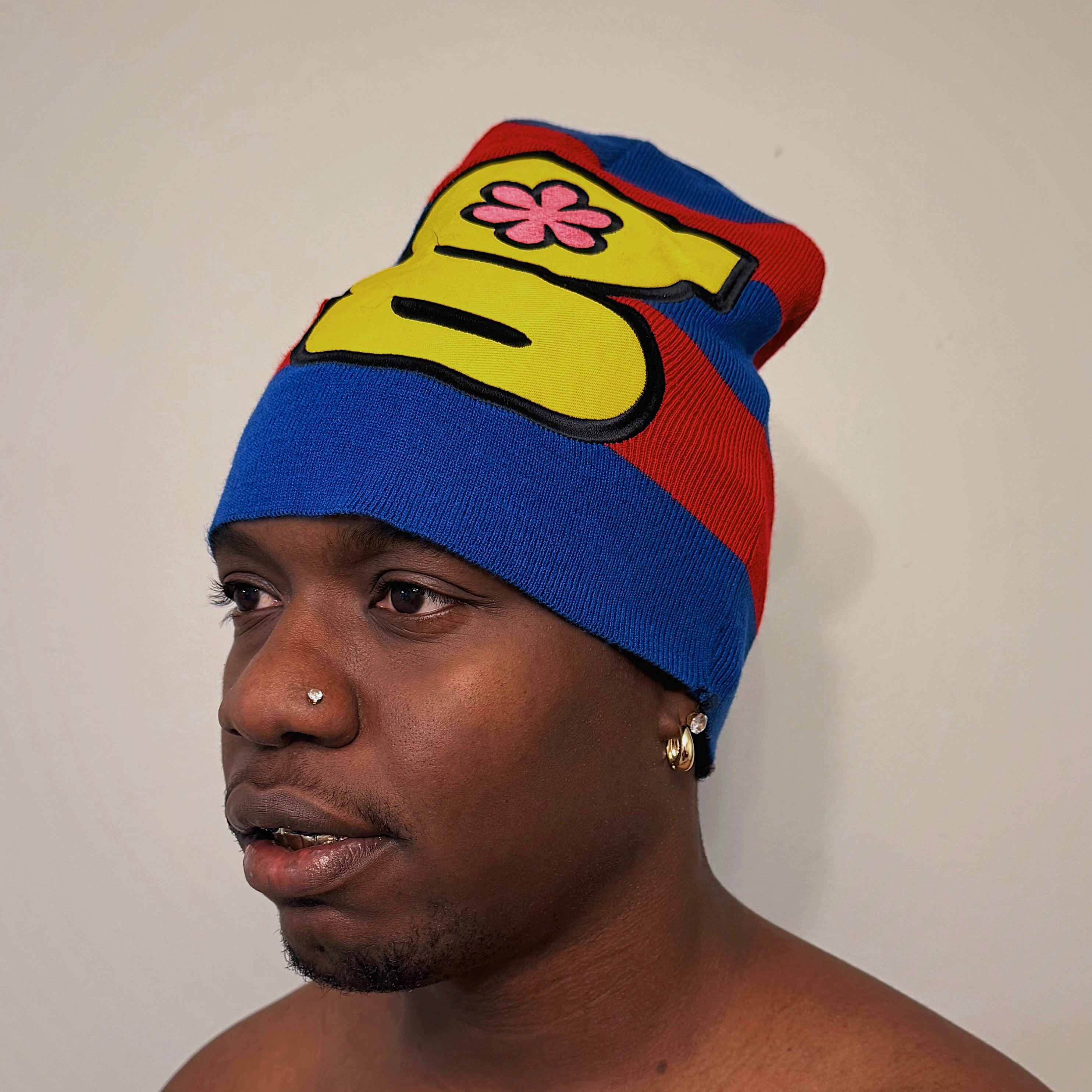 big american flower beanie – Guwop's Garden