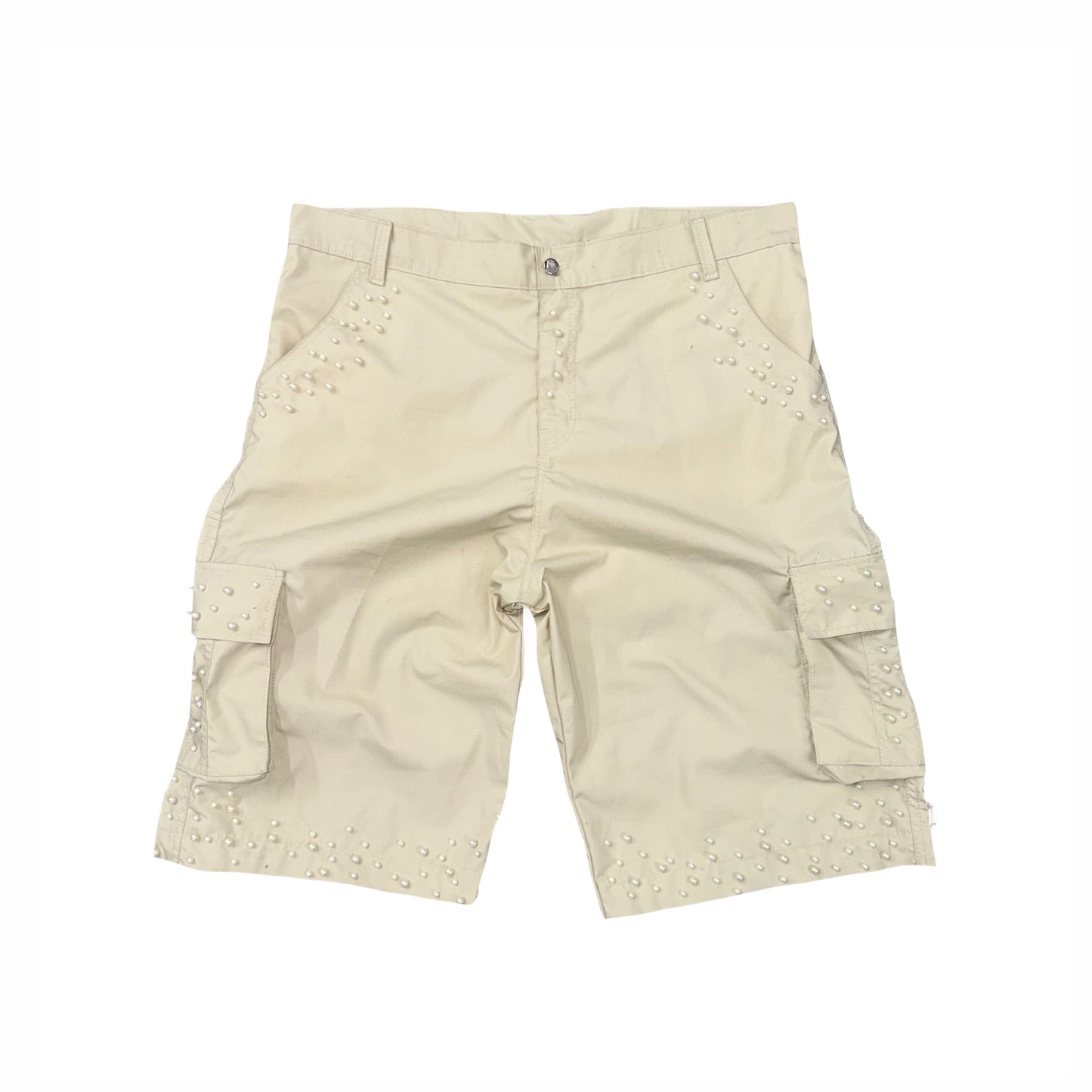mother of pearl shorts (cream)