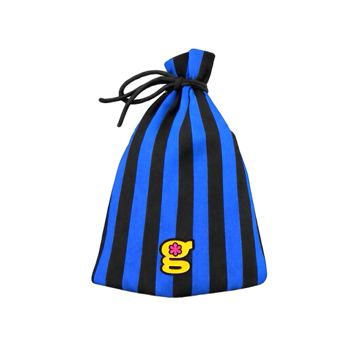 midnight pinstripe beanie